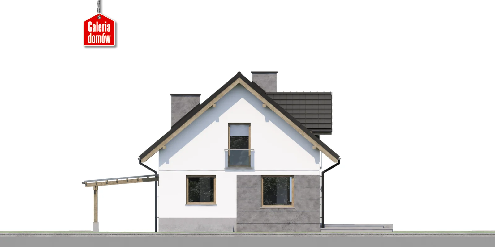 Elewacja boczna lewa