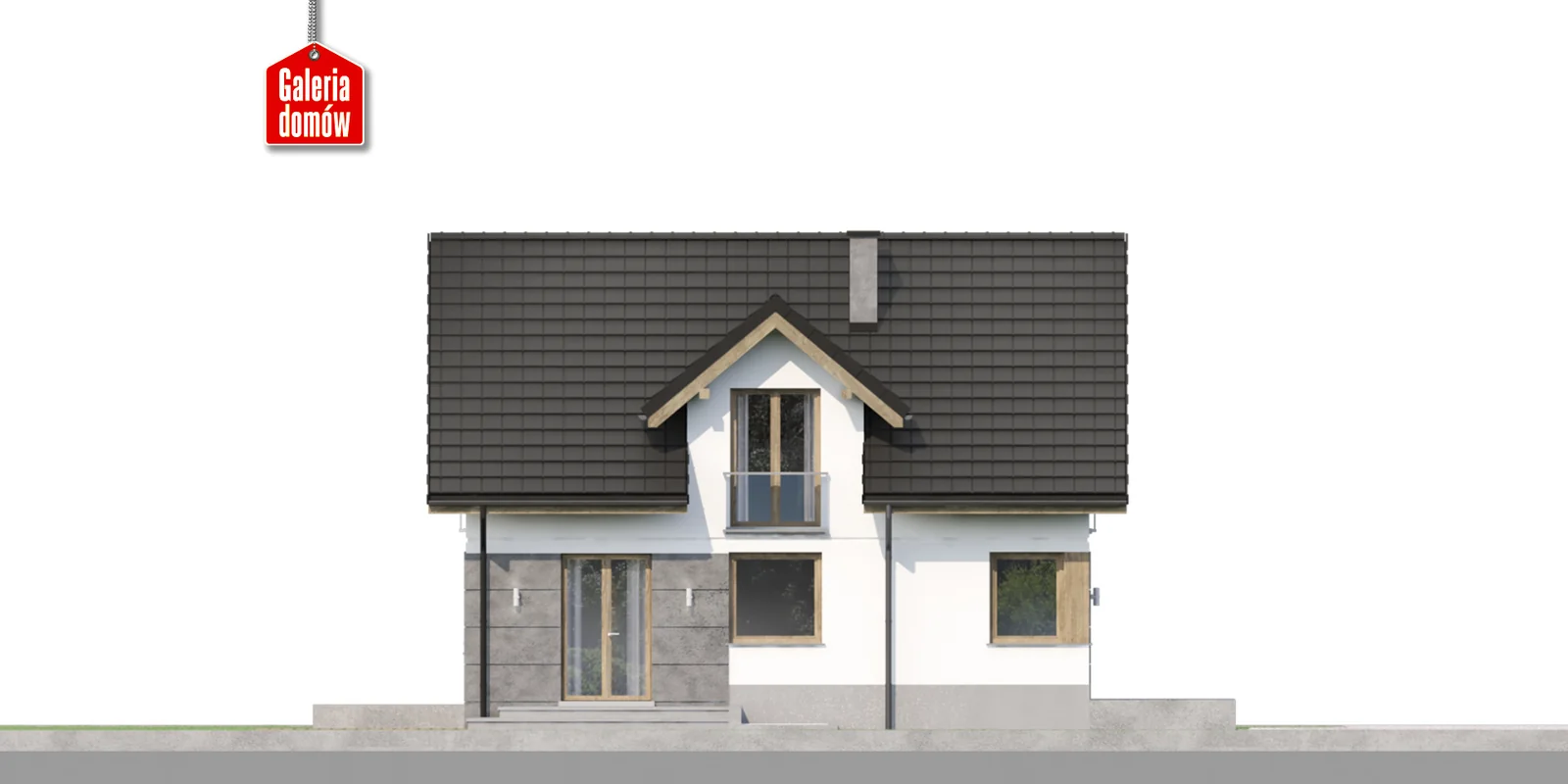 Elewacja boczna prawa