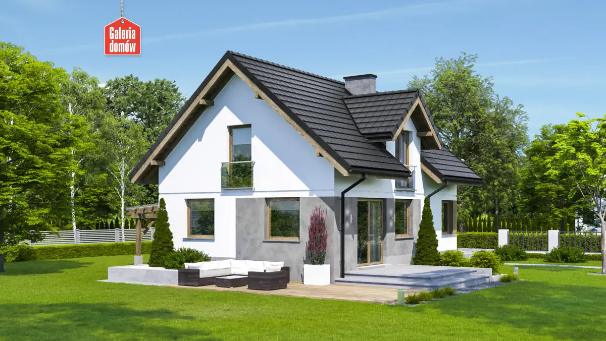 Wizualizacja domu przy Cyprysowej 59 - zdjęcie 2