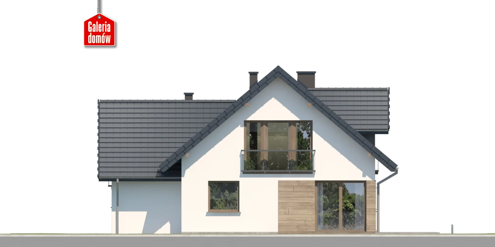 Elewacja boczna lewa