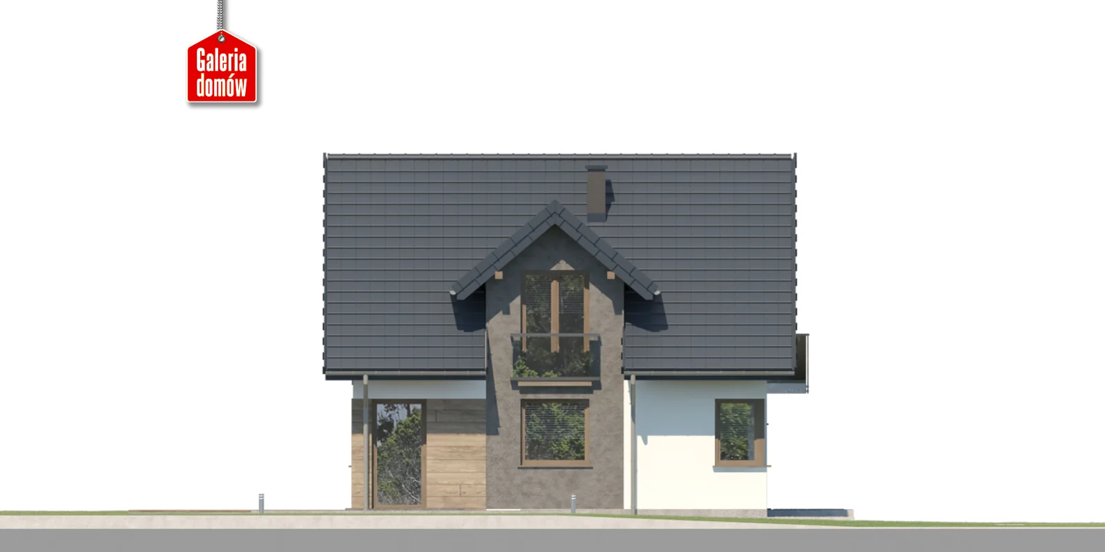 Elewacja boczna prawa