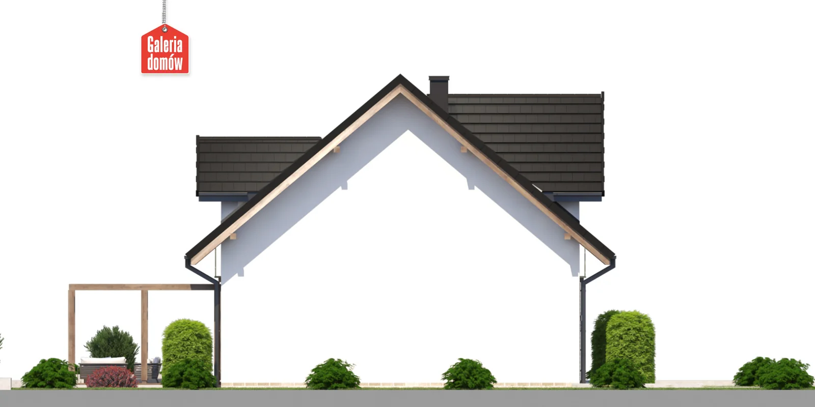 Elewacja boczna prawa