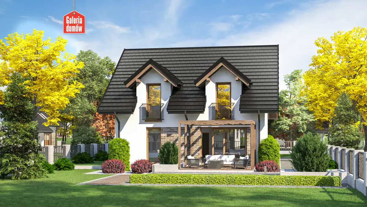 Wizualizacja domu przy Cyprysowej 61 - zdjęcie 2