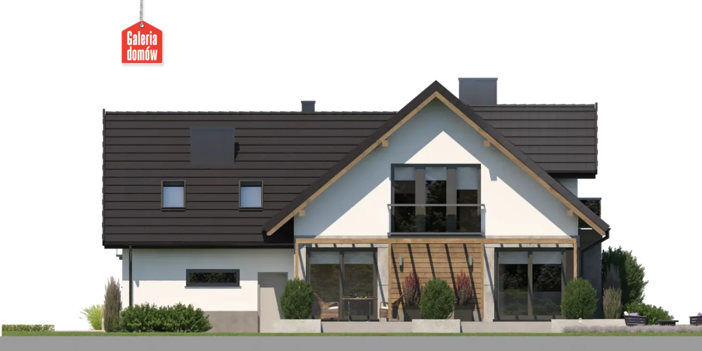 Elewacja boczna lewa