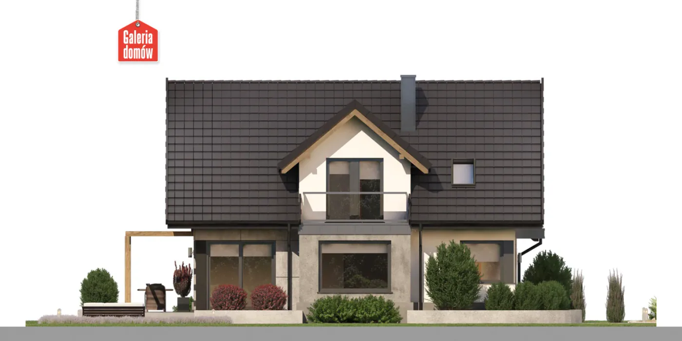 Elewacja boczna prawa