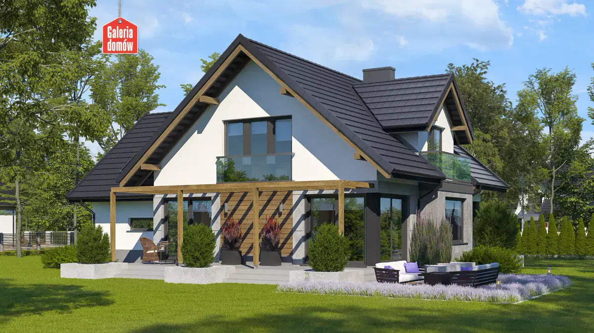 Wizualizacja domu przy Cyprysowej 62 - zdjęcie 2