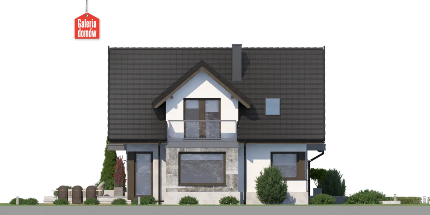 Elewacja boczna prawa