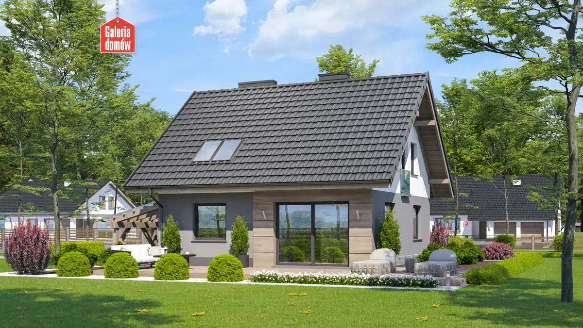 Wizualizacja domu przy Cyprysowej 64 - zdjęcie 2