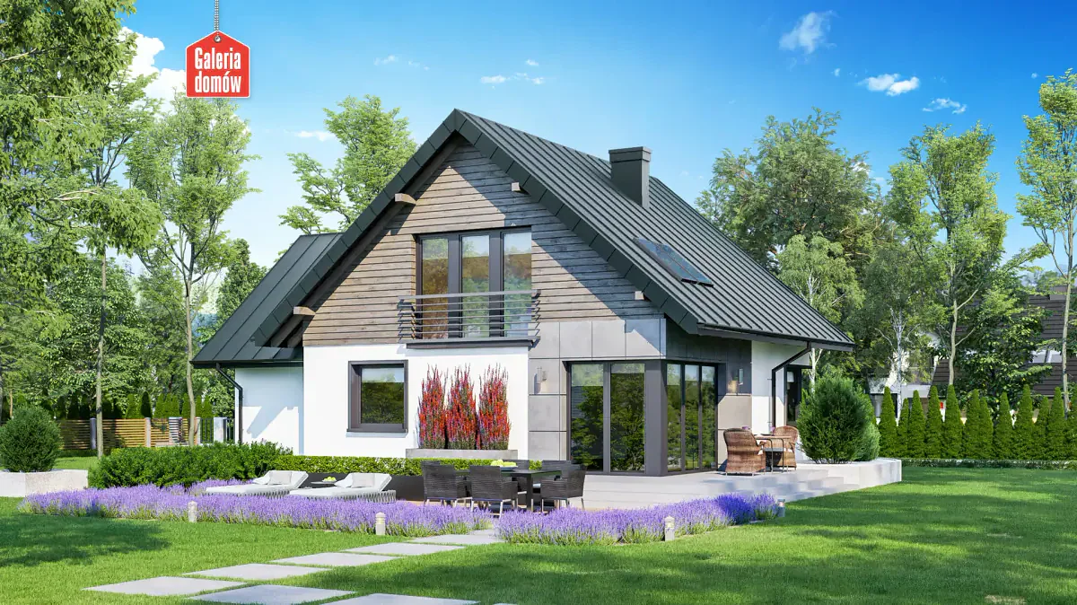 Wizualizacja domu przy Cyprysowej 65 - zdjęcie 2