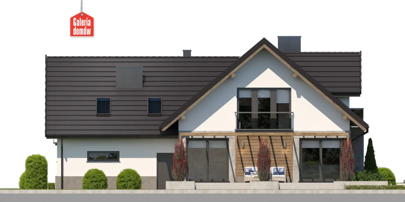 Elewacja boczna lewa