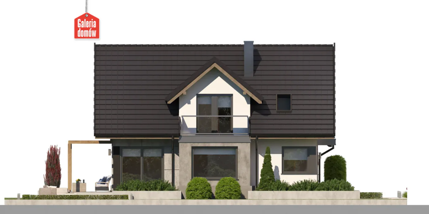 Elewacja boczna prawa
