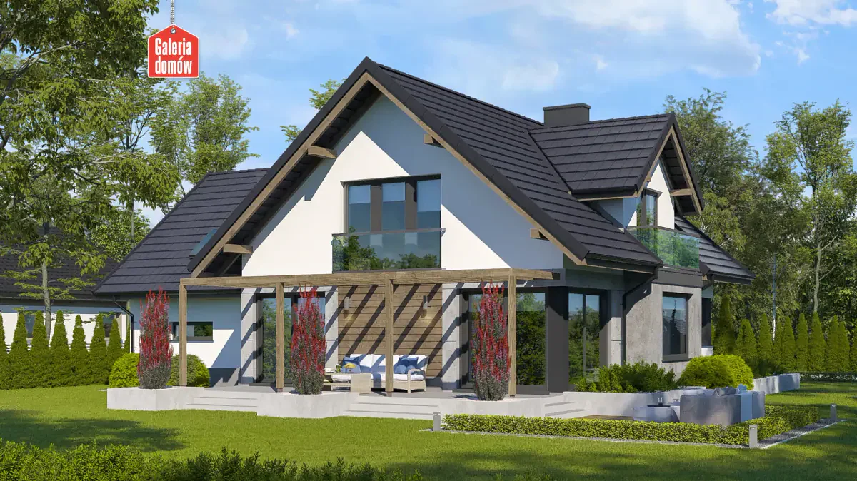 Wizualizacja domu przy Cyprysowej 67 - zdjęcie 2