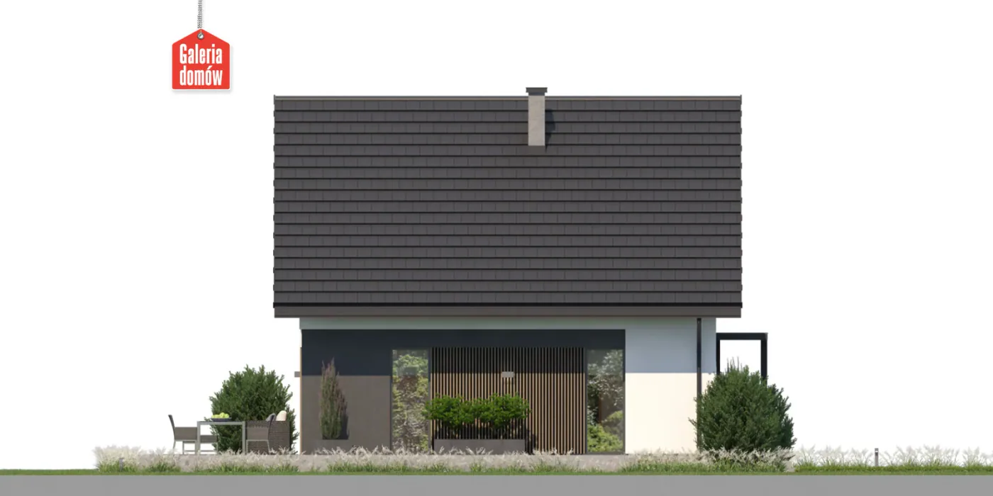 Elewacja boczna prawa