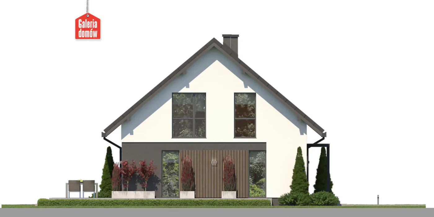 Elewacja boczna prawa