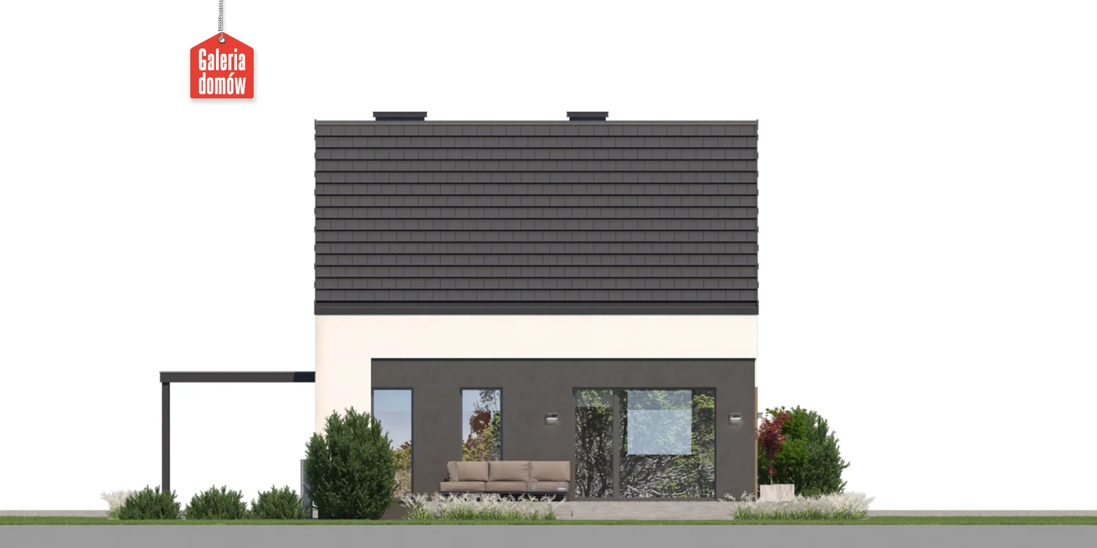 Elewacja boczna lewa