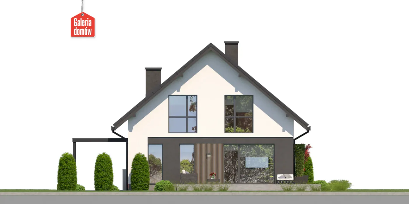 Elewacja boczna lewa