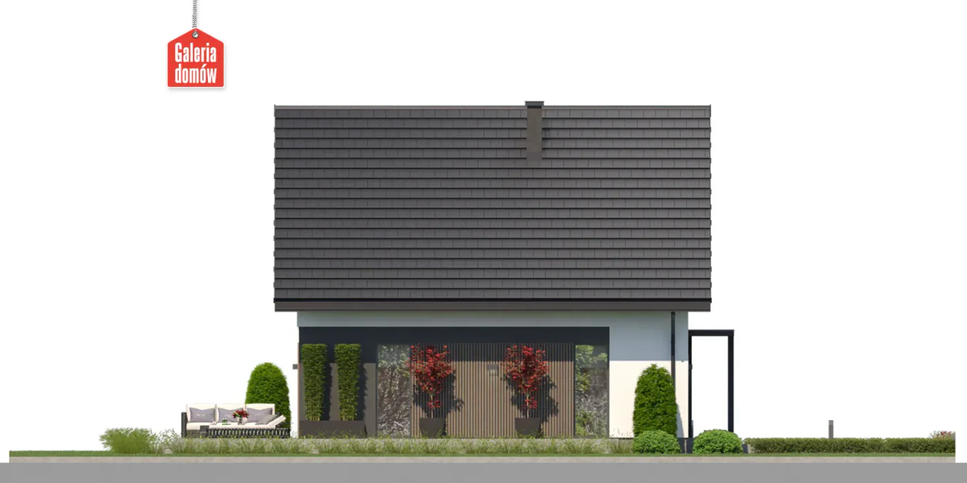 Elewacja boczna prawa