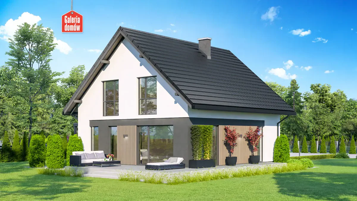 Wizualizacja domu przy Cyprysowej 72 - zdjęcie 2