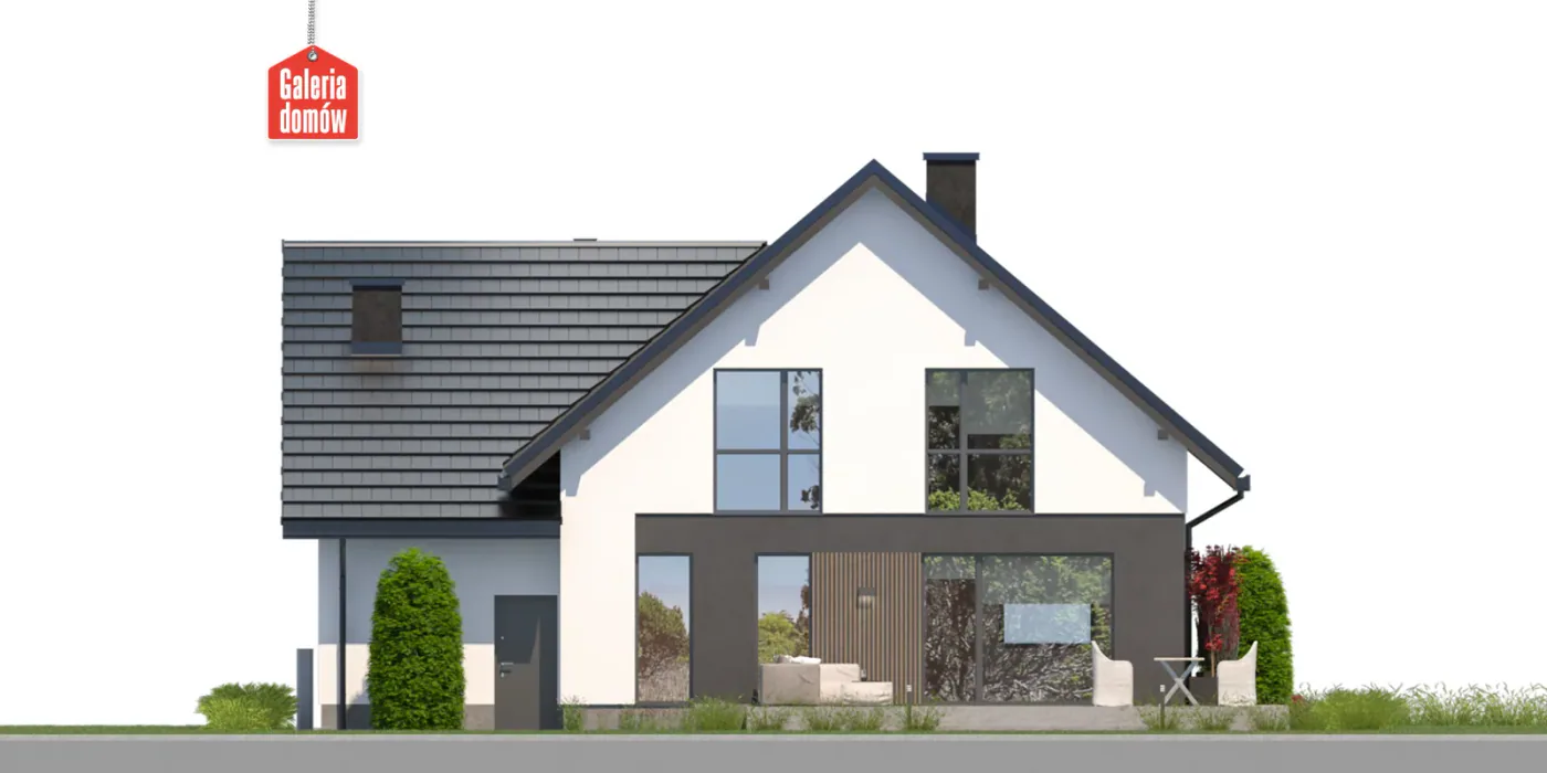 Elewacja boczna lewa