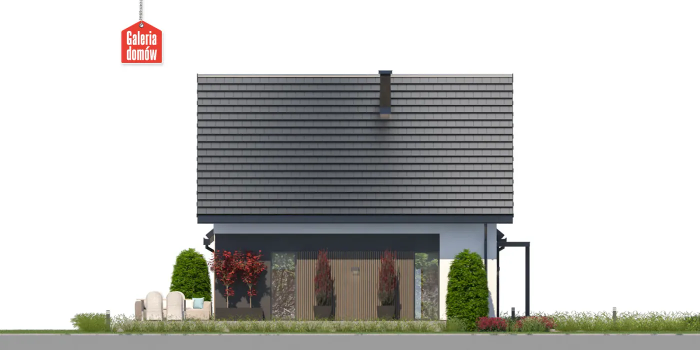 Elewacja boczna prawa