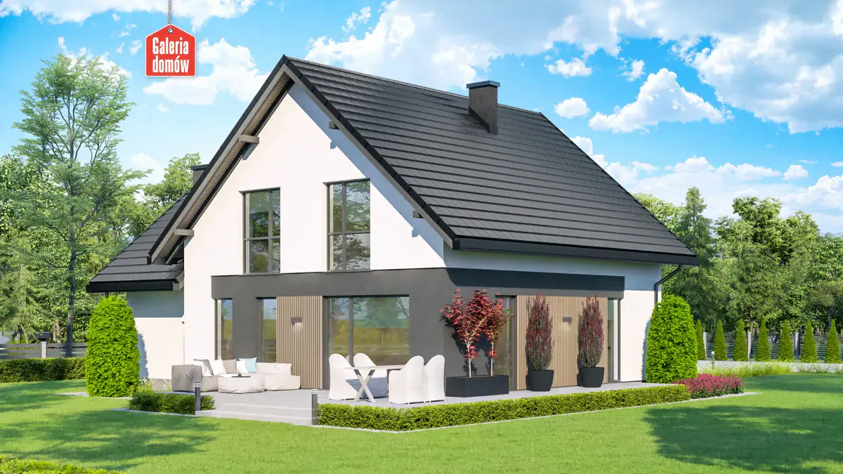 Wizualizacja domu przy Cyprysowej 74 - zdjęcie 2