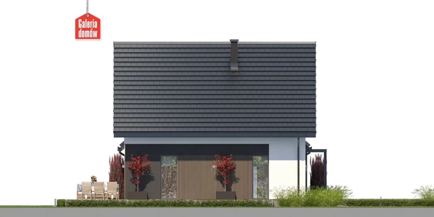 Elewacja boczna prawa