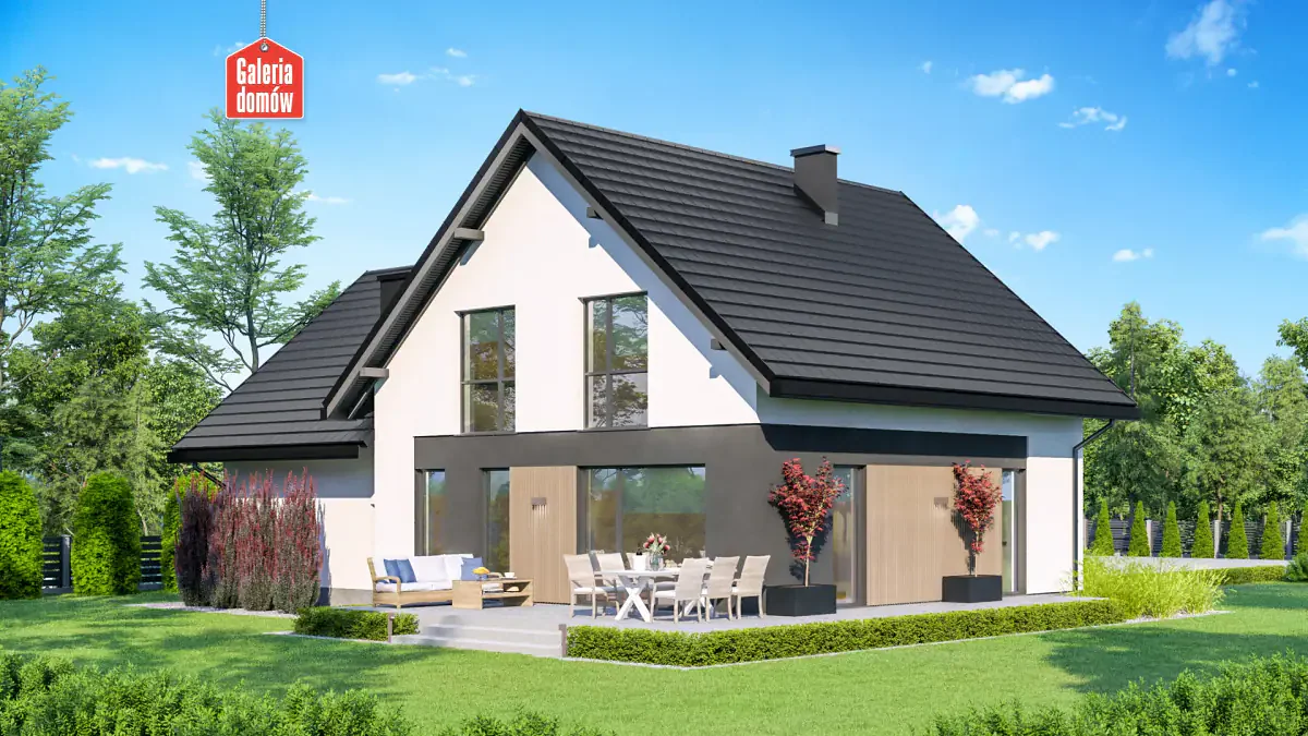 Wizualizacja domu przy Cyprysowej 75 - zdjęcie 2