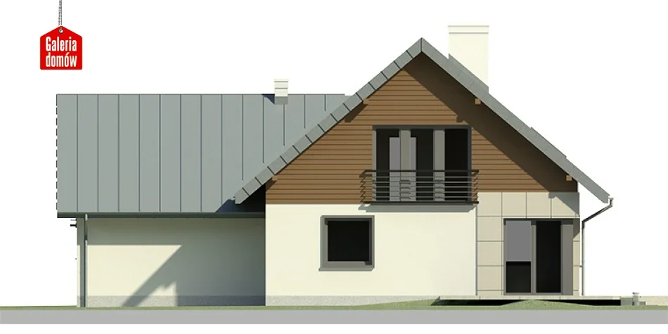 Elewacja boczna lewa