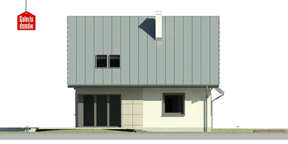 Elewacja boczna prawa
