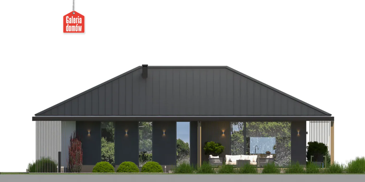 Elewacja boczna lewa