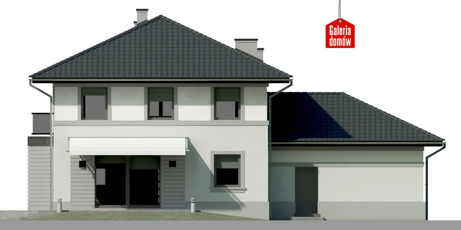 Elewacja boczna lewa