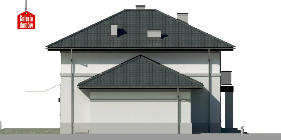 Elewacja boczna prawa