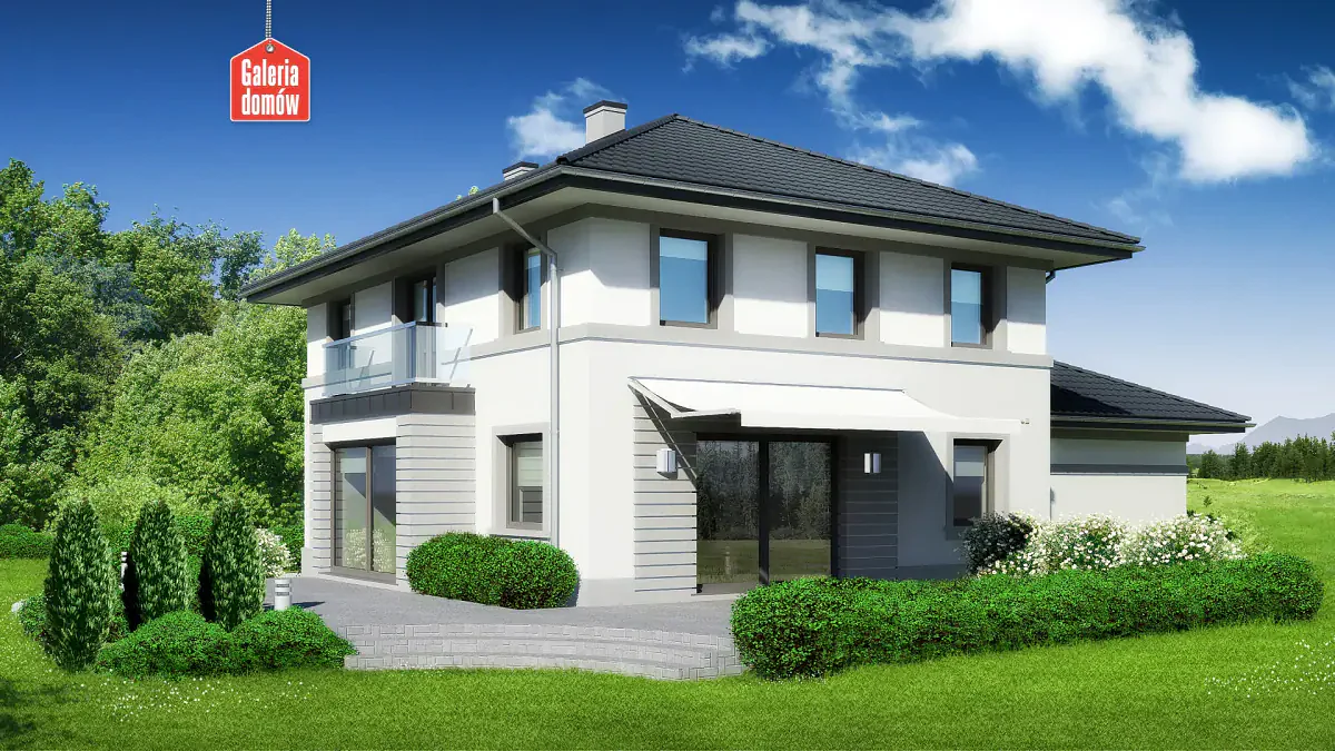 Wizualizacja domu przy Diamentowej - zdjęcie 2