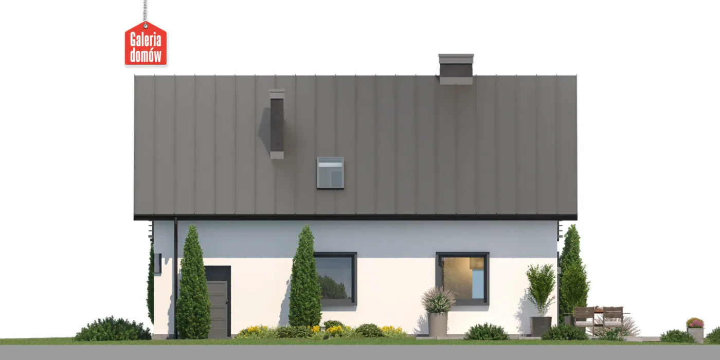 Elewacja boczna lewa