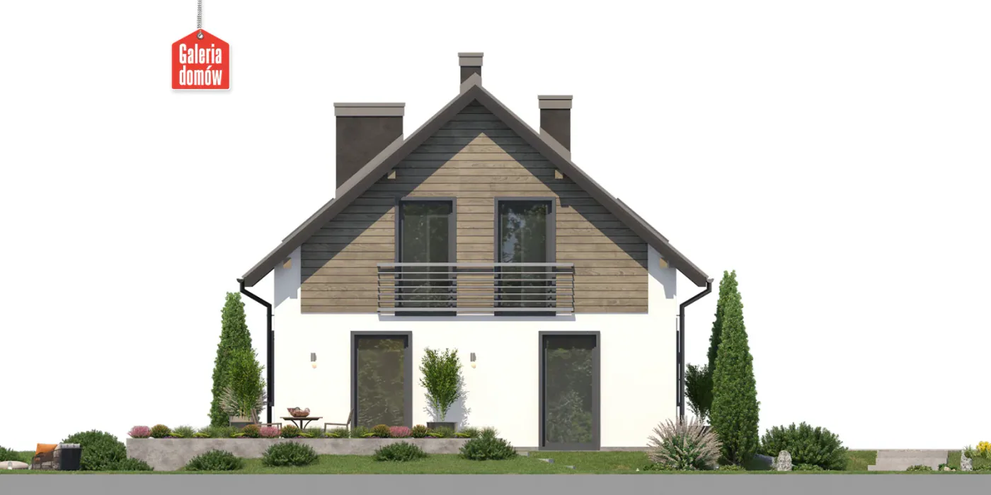 Elewacja boczna prawa