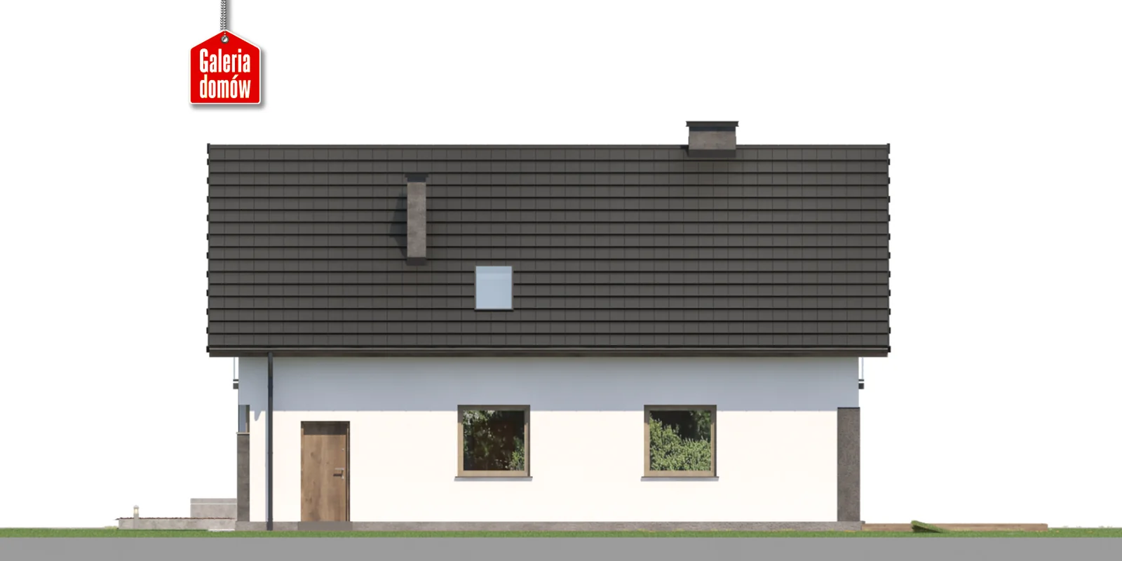 Elewacja boczna lewa