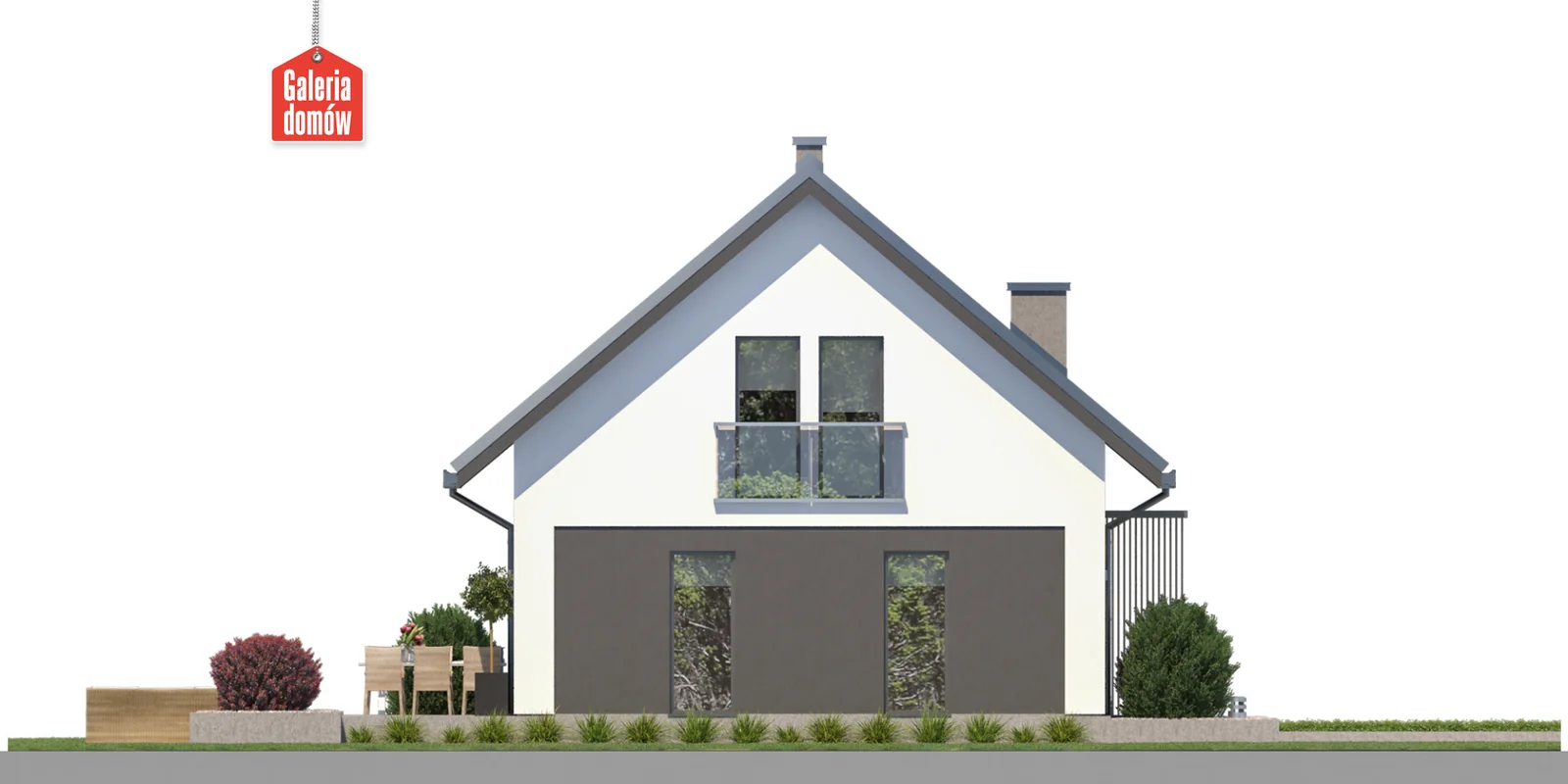 Elewacja boczna prawa