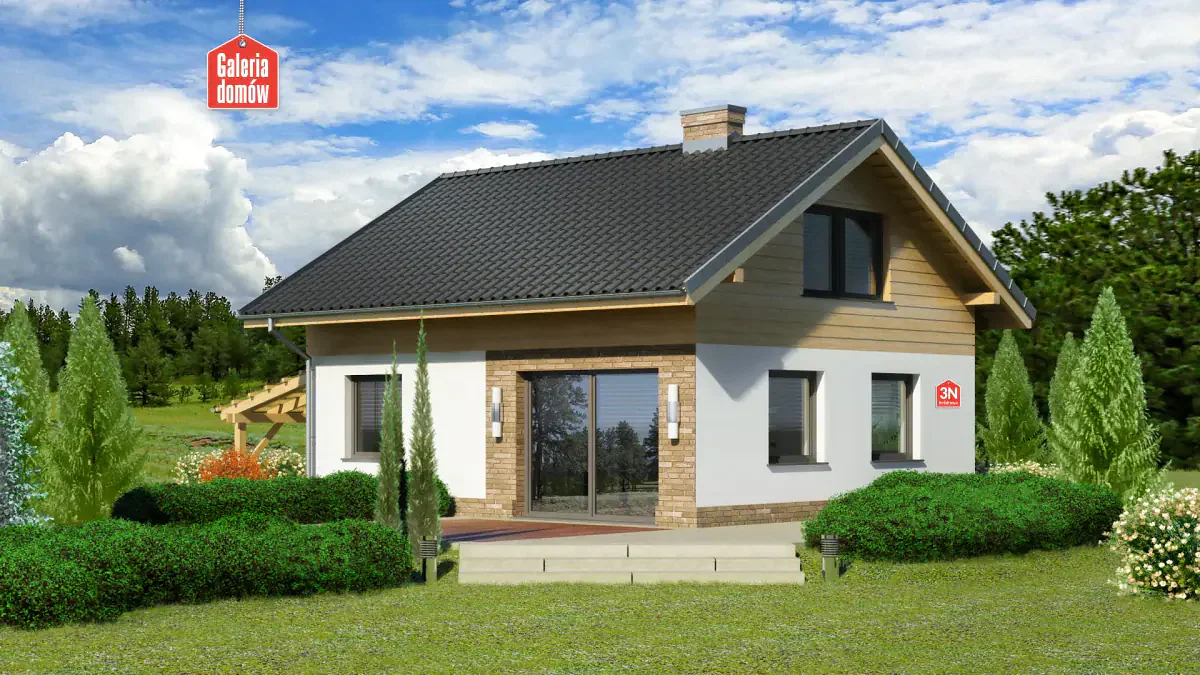 Wizualizacja domu przy Imbirowej 3 N - zdjęcie 2