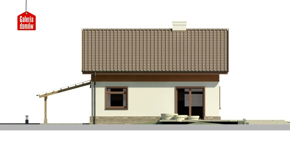 Elewacja boczna lewa