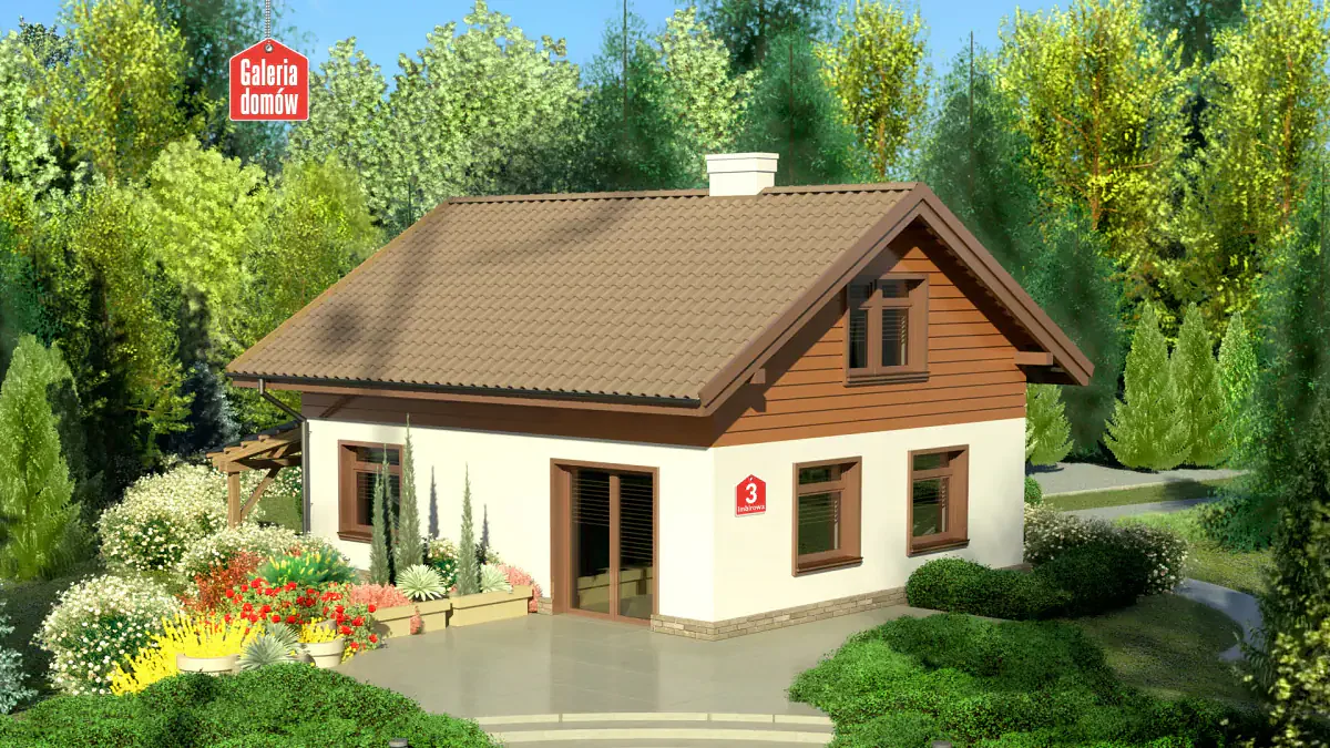 Wizualizacja domu przy Imbirowej 3 - zdjęcie 2