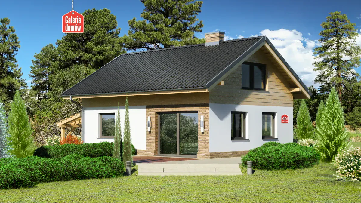 Wizualizacja domu przy Imbirowej 4 N - zdjęcie 2
