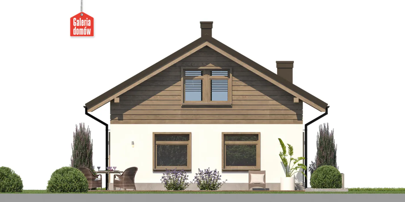 Elewacja boczna prawa