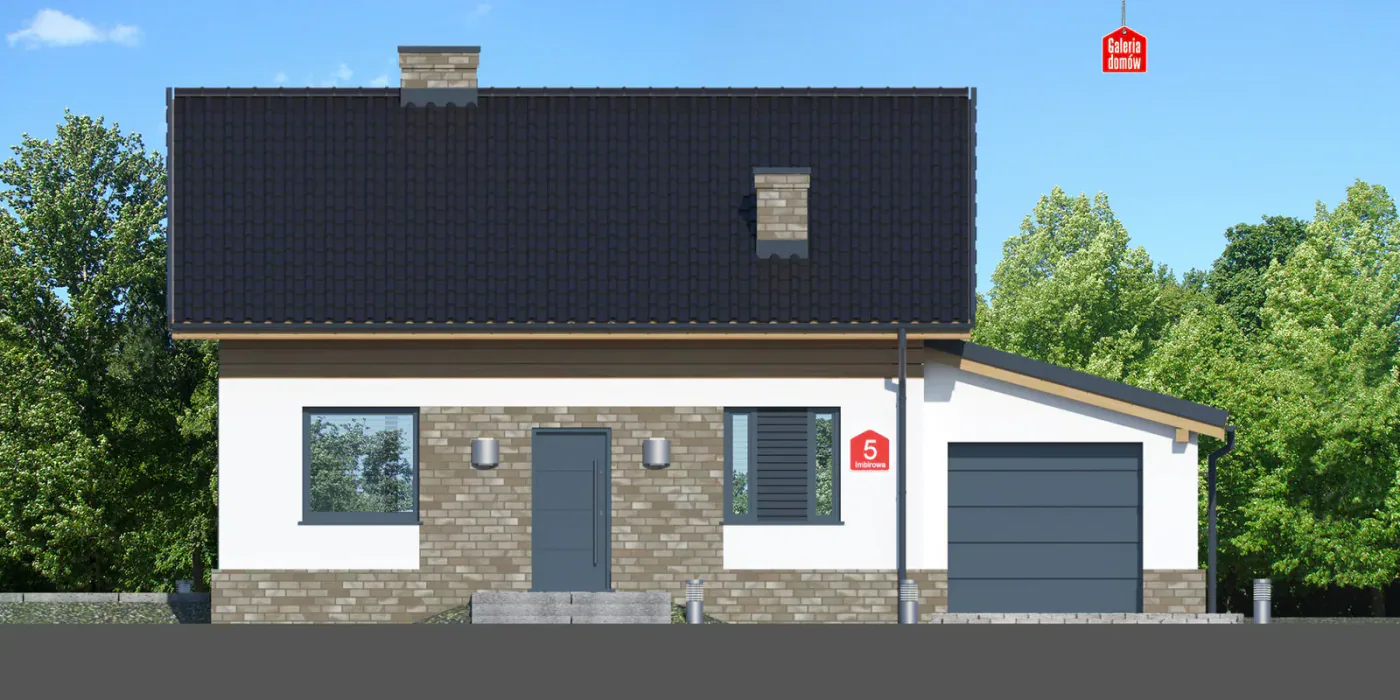 Elewacja boczna lewa