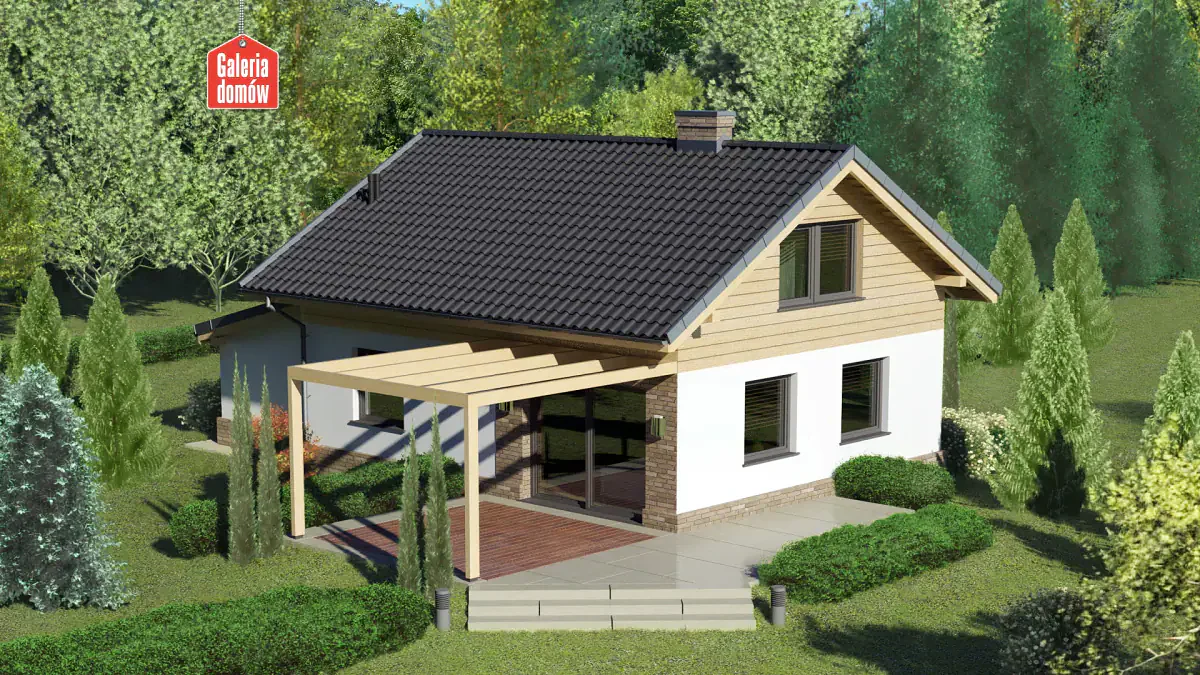 Wizualizacja domu przy Imbirowej 6 N - zdjęcie 2