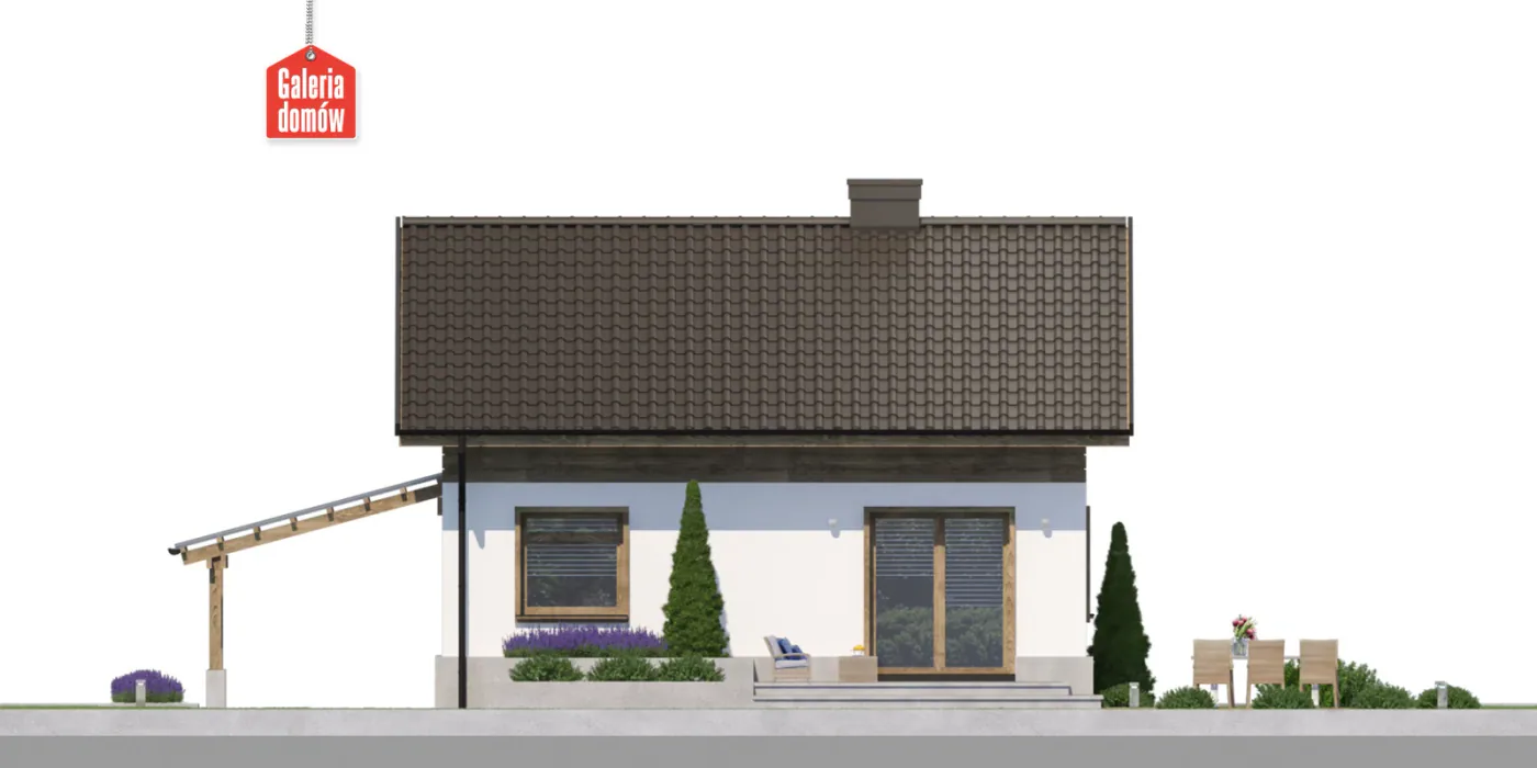 Elewacja boczna lewa