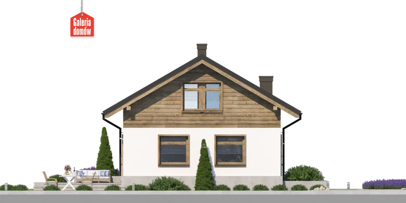 Elewacja boczna prawa