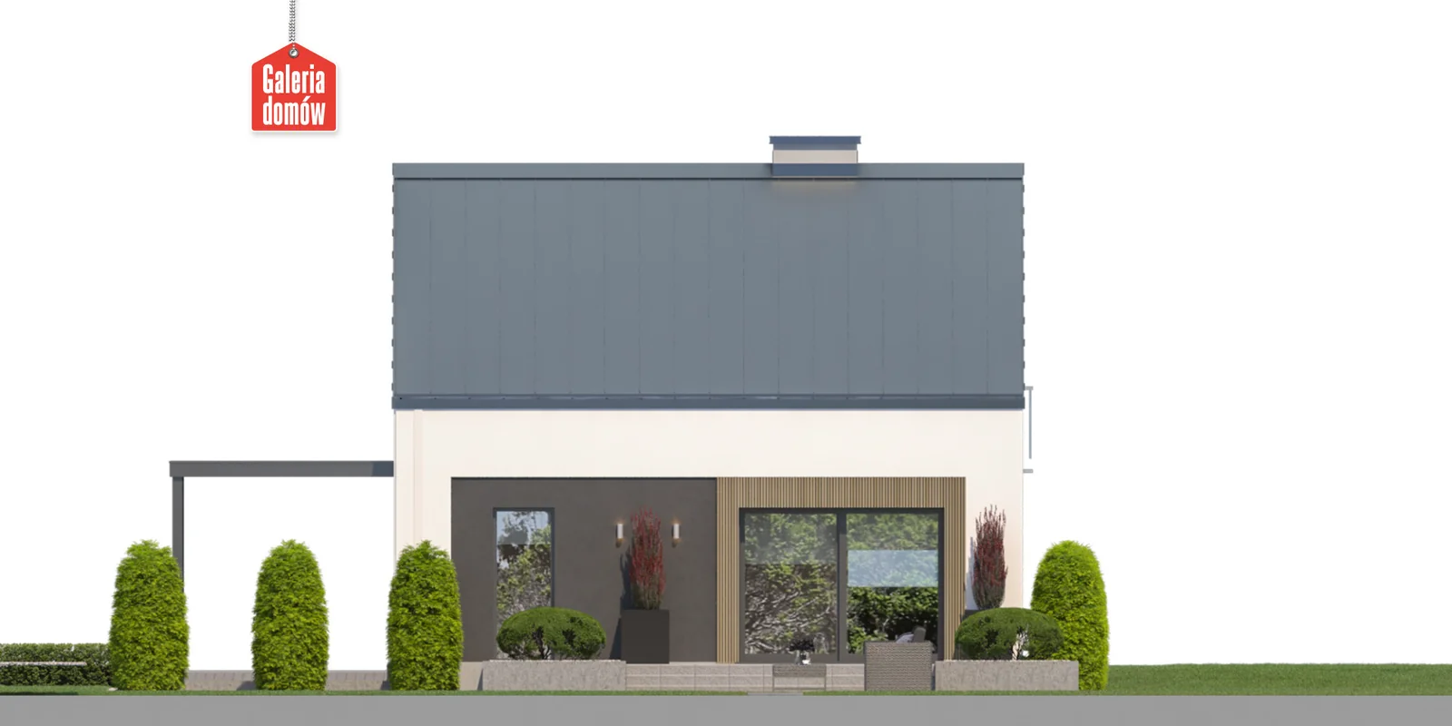 Elewacja boczna lewa