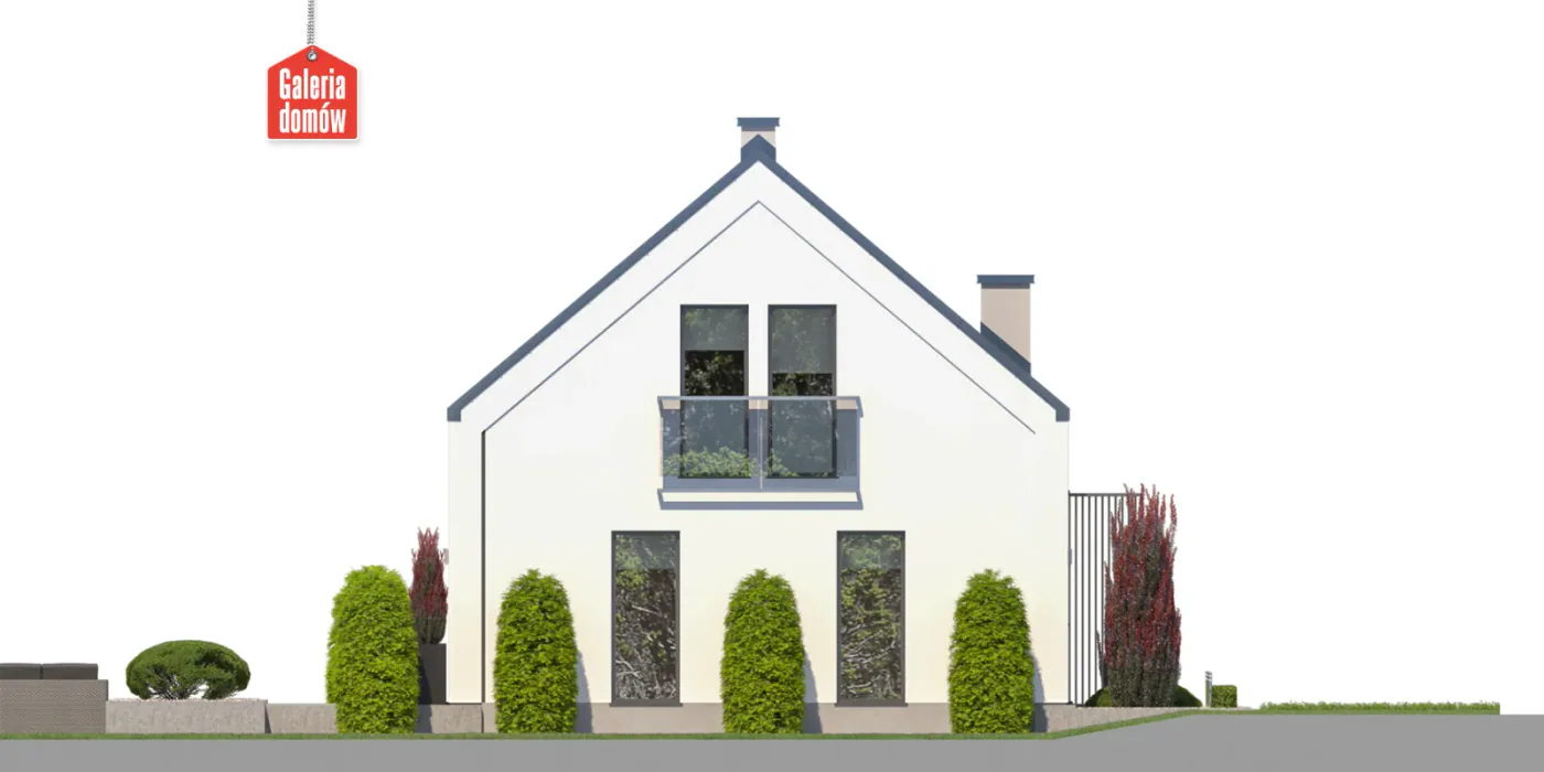 Elewacja boczna prawa