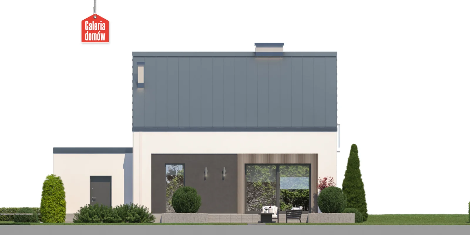 Elewacja boczna lewa