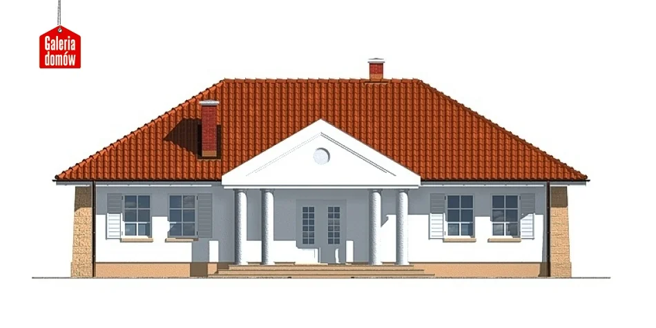 Elewacja boczna lewa